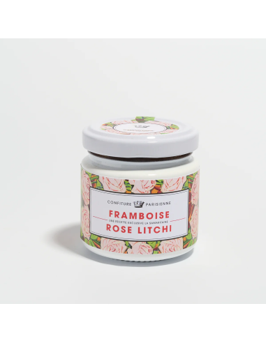 Confettura extra di litchi, lampone e rosa di Confiture Parisienne