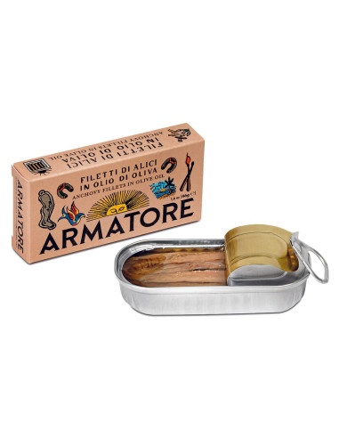 Armatore - Filetti di Alici di Cetara 45g