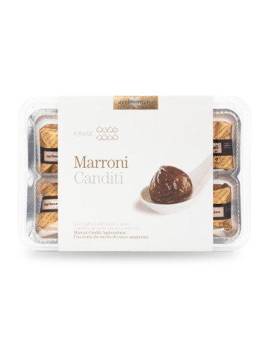 Agrimontana | Marroni canditi | 8 frutti