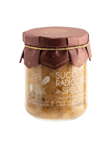Sugo radicchio e speck di Alpe Magna