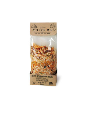 Cordero - Risotto al Curry con Funghi Shitake [SCADENZA 06/05/2025]