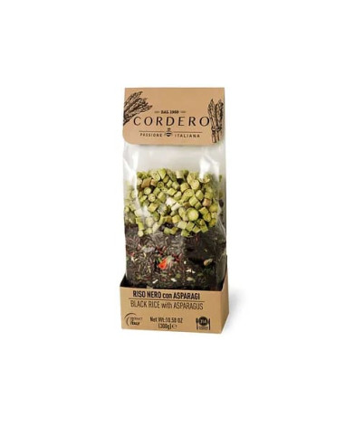 Cordero - Riso Nero con Asparagi