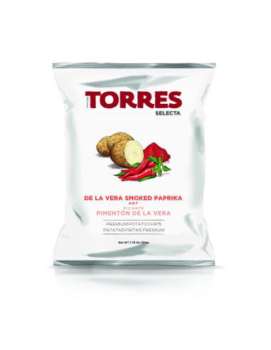 Torres Patatine alla Paprika Piccante Affumicata 50g