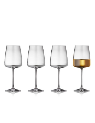 Lyngby Glas - Set di Calici da Vino Bianco Made in Italy 4pz