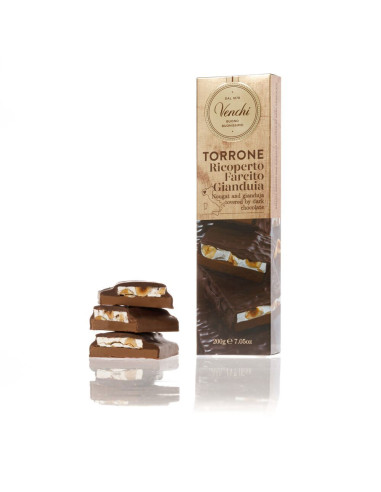Venchi | Stecca di Torrone friabile ricoperto