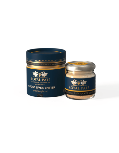 Royal Patè - Foie Gras Intero al Tokaji Aszu 70g