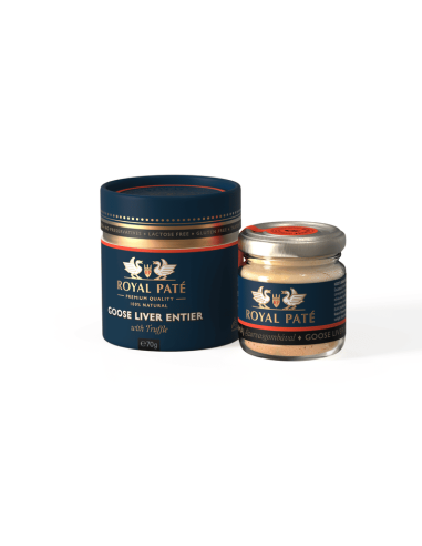 Royal Patè - Foie Gras Intero al Tartufo Nero 70g