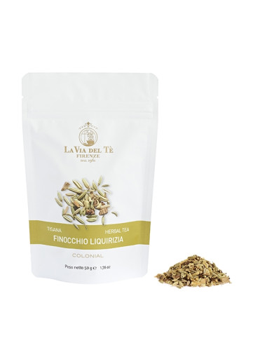 La Via del Tè - Tisana Finocchio e Liquirizia Sfusa in Sacchetto