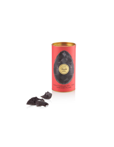 Venchi - Uovo di Cioccolato Fondente 77% Nibs