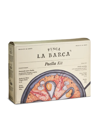 Finca La Barca - Kit per Paella con Riso Bomba