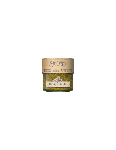 Bio Orto - Pesto al Basilico Bio 180gr