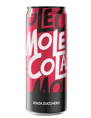 MoleCola - Cola Zero 100% Italiana Senza Zucchero